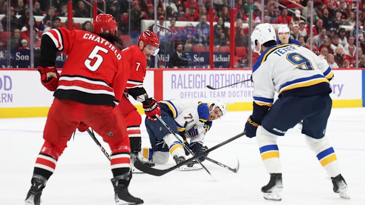 St Louis Blues v Carolina Hurricanes
