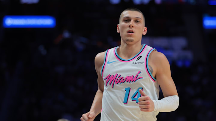 Miami Heat guard Tyler Herro is a solid prop target on Monday.