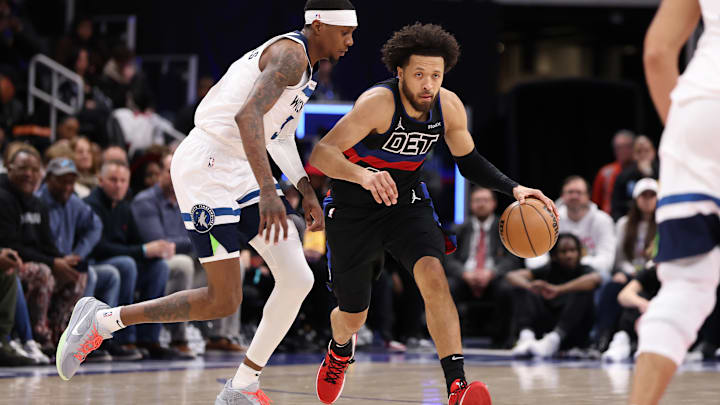 Minnesota Timberwolves v Detroit Pistons