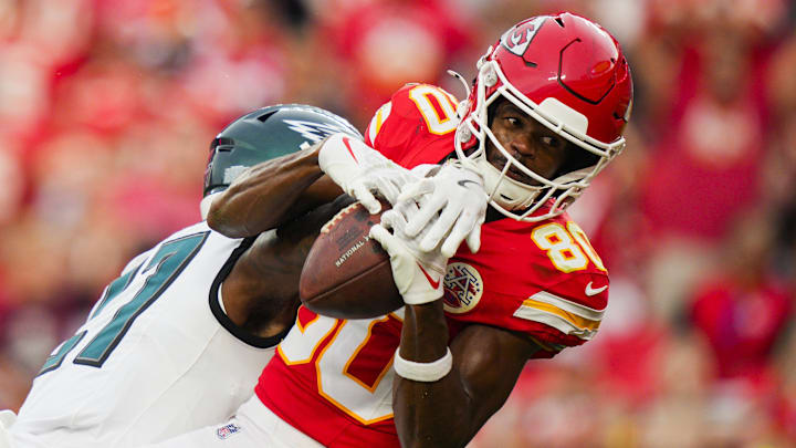 Kansas City Chiefs wide receiver Tyquan Thornton Kansas City Chiefs wide receiver Tyquan Thornton