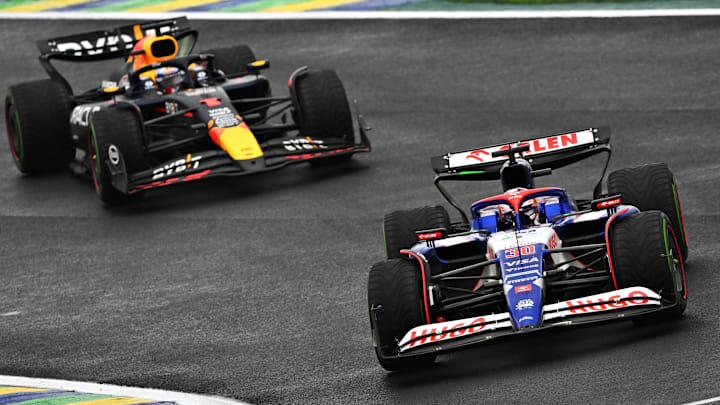 Liam Lawson, RB, Max Verstappen, Red Bull, Formula 1