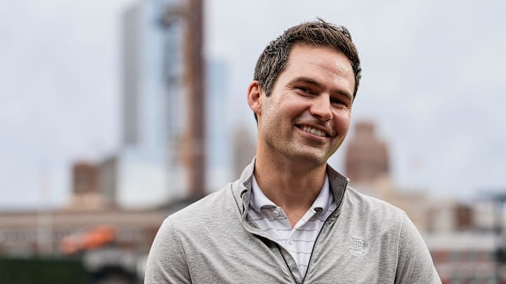 Detroit Tigers president of baseball operations Scott Harris