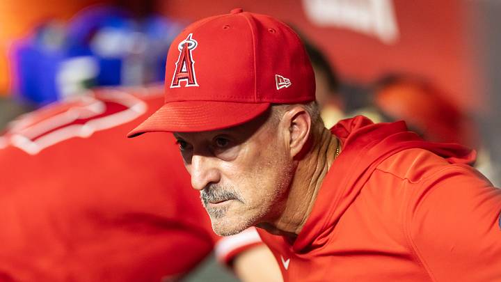 Los Angeles Angels pitching coach Mike Maddux