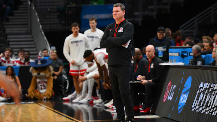 Arizona Wildcats head coach Tommy Lloyd. Arizona Wildcats head coach Tommy Lloyd.