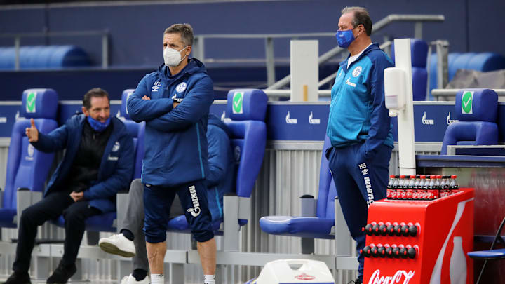 Werner Leuthard mit Huub Stevens