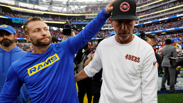 San Francisco 49ers Kyle Shanahan v Los Angeles Rams Sean McVay