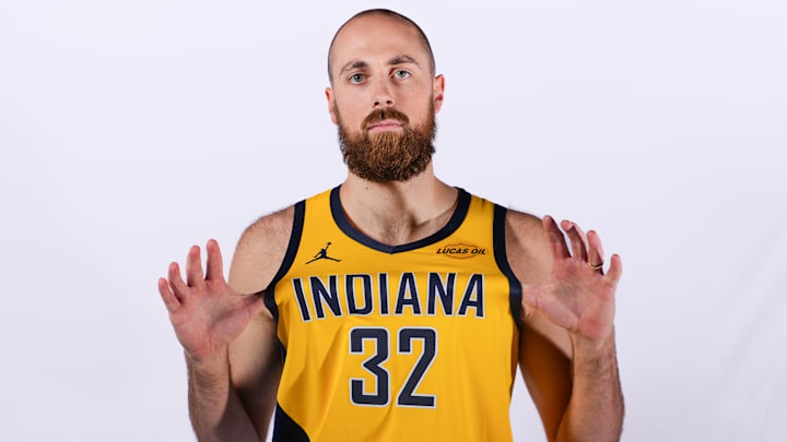 Indiana Pacers center Jay Huff (32).
