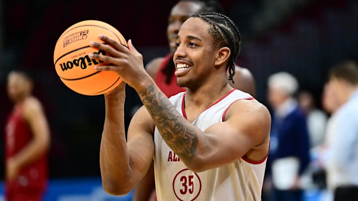 Oklahoma forward Derrion Reid at Alabama