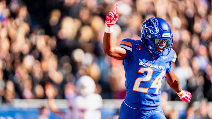 Boise State running back Dylan Riley.
