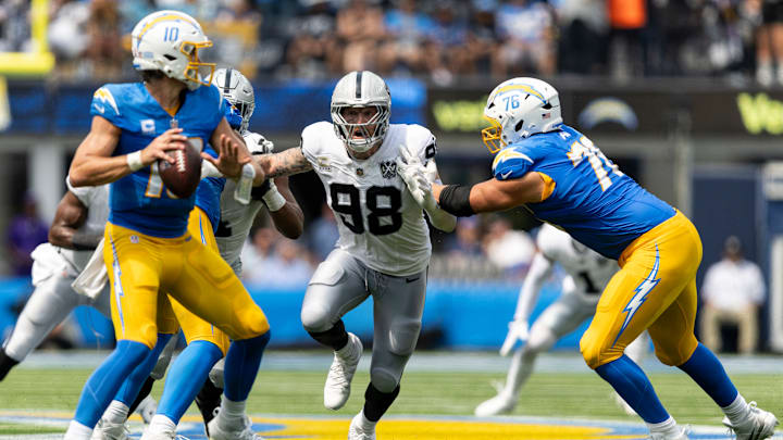 Raiders Chargers Football