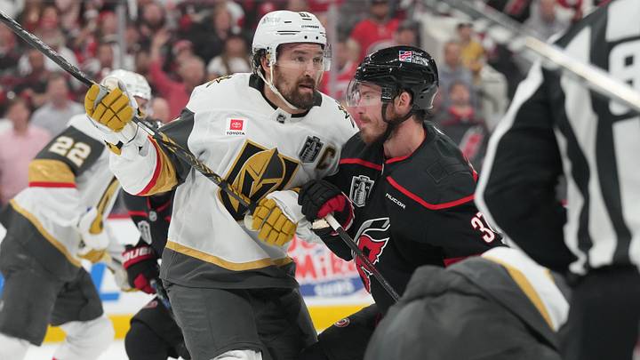Mark Stone and the Golden Knights are road underdogs in Game 2.