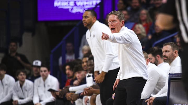 Gonzaga head coach Mark Few. Gonzaga head coach Mark Few.