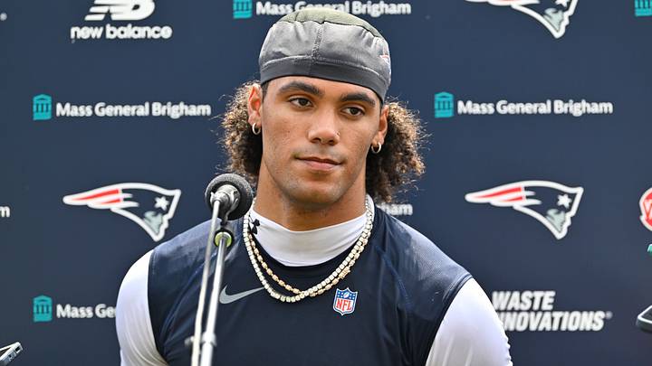 New England Patriots cornerback Christian Gonzalez New England Patriots cornerback Christian Gonzalez