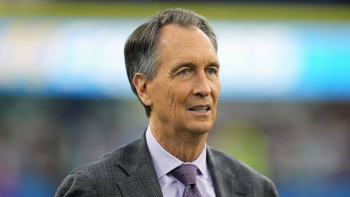NBC Sports Sunday Night Football analyst Cris Collinsworth.