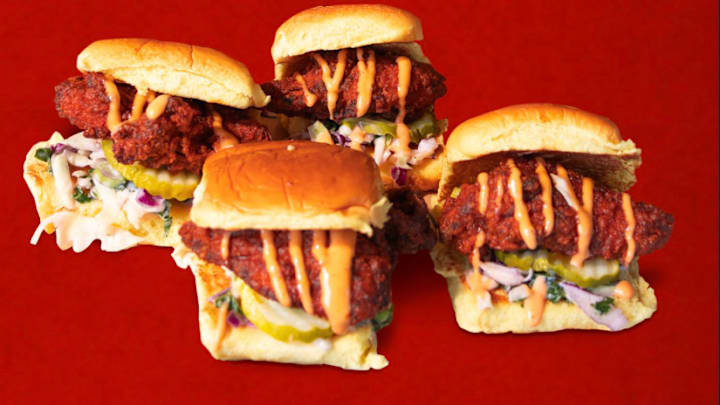 Dave's Hot Chicken Mini Sliders