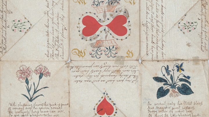 A puzzle purse from 1826.
