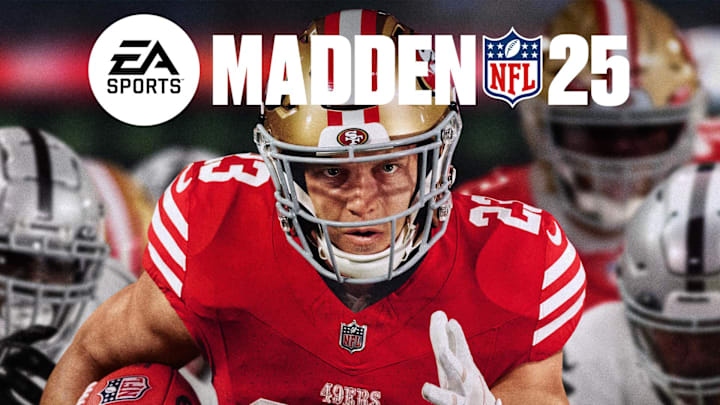 Christian McCaffrey, San Francisco 49ers, Madden NFL 25