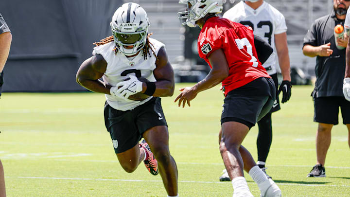 Las Vegas Raiders RB Ashton Jeanty, QB Geno Smith Las Vegas Raiders RB Ashton Jeanty, QB Geno Smith