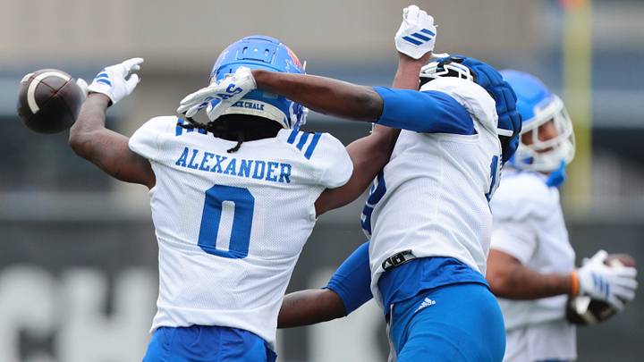 Kansas redshirt sophomore cornerback Austin Alexander. Kansas redshirt sophomore cornerback Austin Alexander.