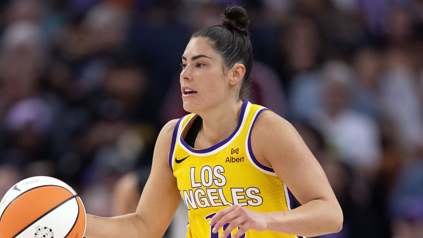 WNBA LA Sparks Kelsey Plum’s Next Big Move Is Putting Her Cards Back in Focus