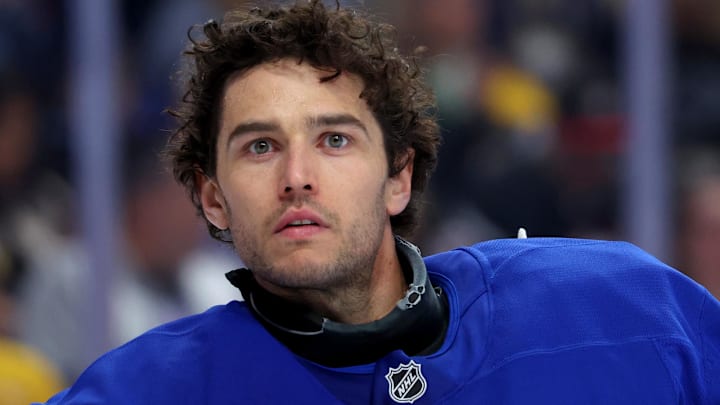 Buffalo Sabres goaltender Alex Lyon