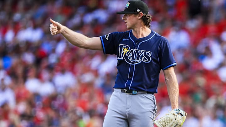 Tampa Bay starting pitcher Ryan Pepiot was brilliant early, but the Cincinnati Reds rallied late to take a 6-2 victory. Tampa Bay starting pitcher Ryan Pepiot was brilliant early, but the Cincinnati Reds rallied late to take a 6-2 victory.