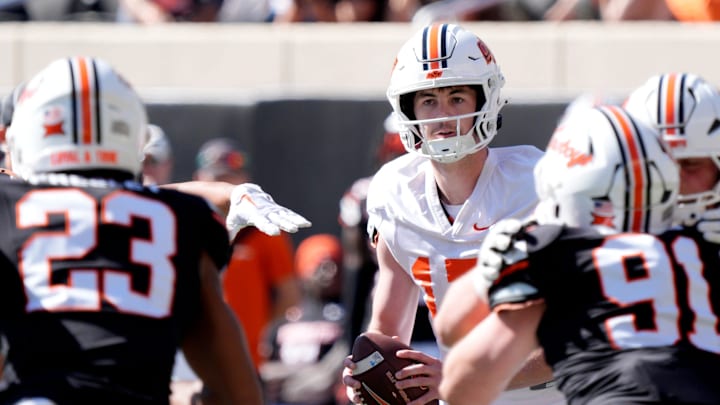 Oklahoma State transfer QB Drew Mestemaker has a great stat profile, but is missing some due respect from QB experts.
