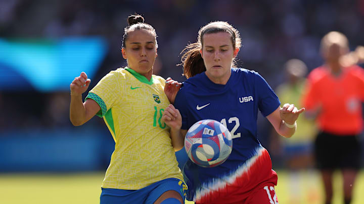 Brazil v United States: Gold Medal Match: Women's Football - Olympic Games Paris 2024: Day 15