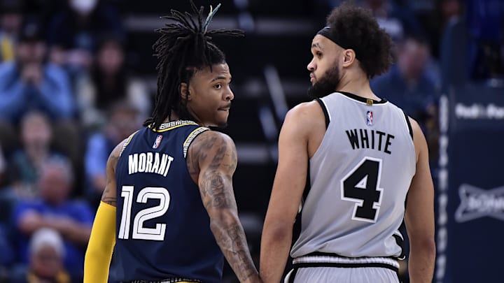 Derrick White Ja Morant