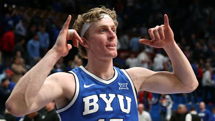 Richie Saunders celebrates a win in Lawrence
