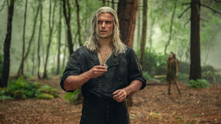 Henry Cavill as Geralt of Rivia in The Witcher season 3.