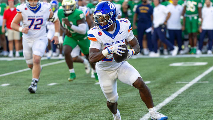 Boise State Broncos running back Dylan Riley. Boise State Broncos running back Dylan Riley.