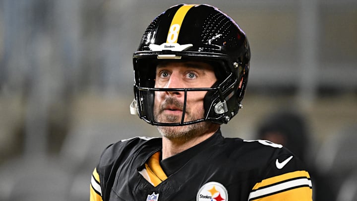 Pittsburgh Steelers QB Aaron Rodgers Pittsburgh Steelers QB Aaron Rodgers