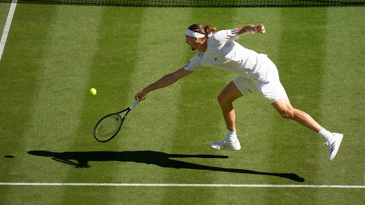 Alexander Zverev is a massive favorite against Marcos Giron in the third round at Wimbledon. Alexander Zverev is a massive favorite against Marcos Giron in the third round at Wimbledon.