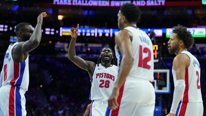 Detroit Pistons v Philadelphia 76ers