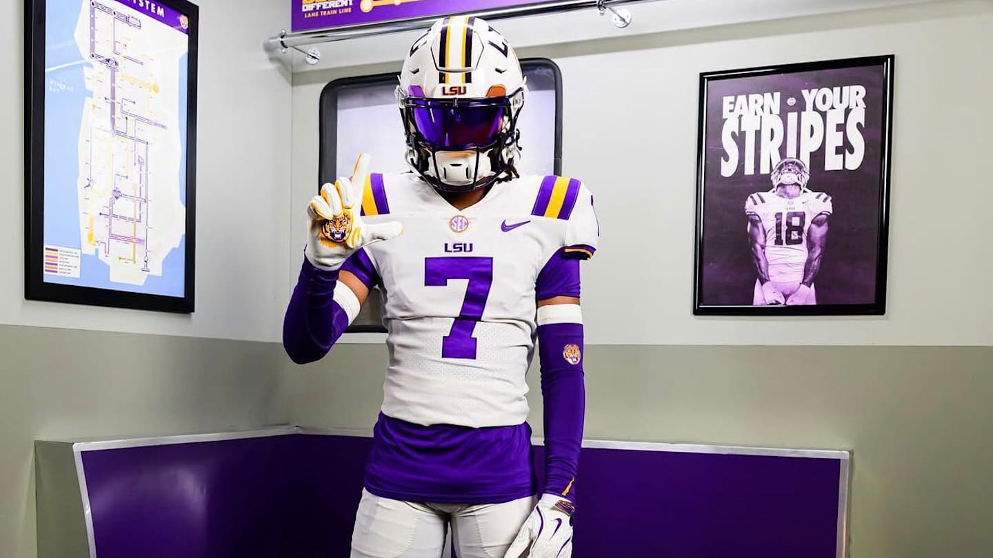LSU Football Flips Miami Hurricanes Commit, Lands Top-50 Wide Receiver in America