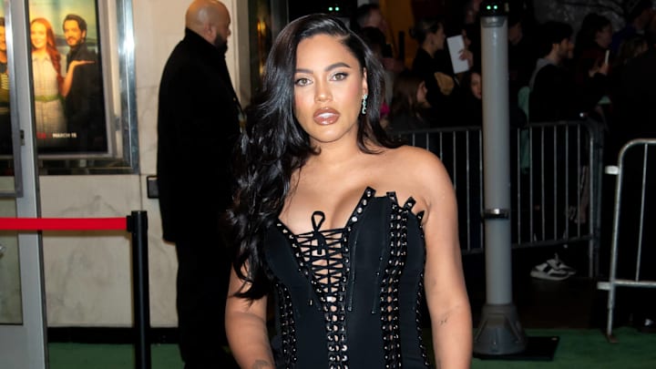 Ayesha Curry arrives for the NYC Screening of Irish Wis.