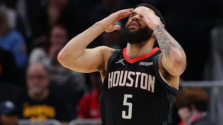 The Houston Rockets didn't get much from Fred VanVleet against the Hawks