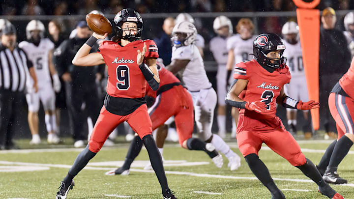 Camas' quarterback Jake Davidson will be utilized as a passer and runner in the new Camas' offense in 2024.