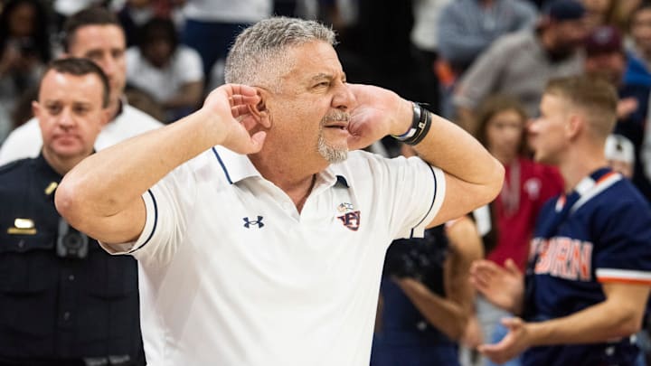 Auburn Tigers head coach Bruce Pearl