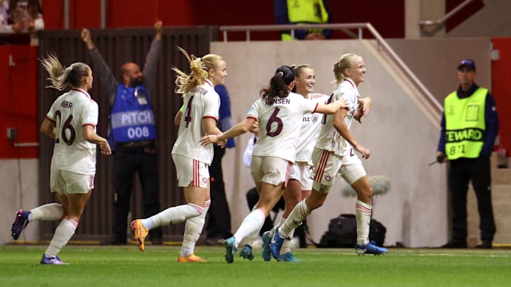 Die Bayern konnten den ersten UWCL-Sieg der Saison feiern. 