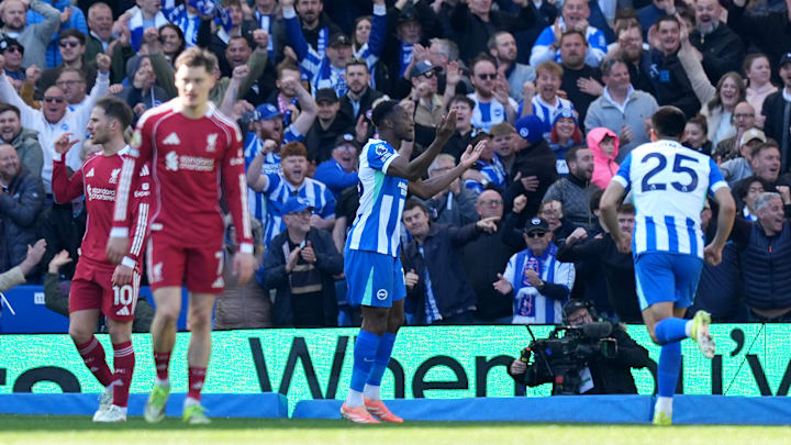 Brighton & Hove Albion v Liverpool - Premier League - American Express Stadium Brighton & Hove Albion v Liverpool - Premier League - American Express Stadium