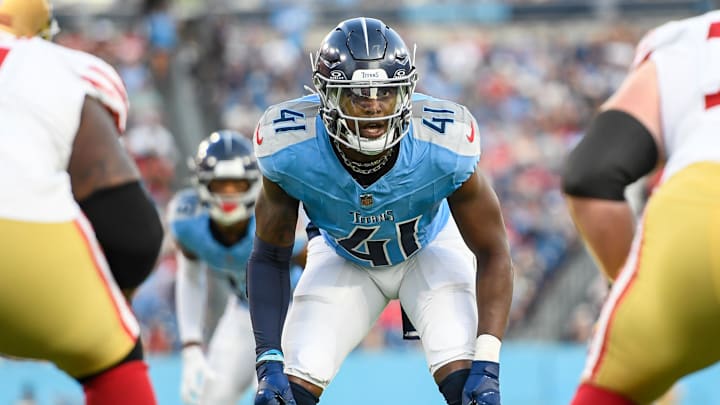 Otis Reese #41 Tennessee Titans