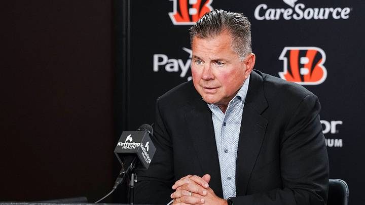 Cincinnati Bengals Defensive Coordinator Al Golden speaks with media during the 2026 NFL Draft, Friday, April 24, 2026, at Paycor Stadium in downtown Cincinnati. Cincinnati Bengals Defensive Coordinator Al Golden speaks with media during the 2026 NFL Draft, Friday, April 24, 2026, at Paycor Stadium in downtown Cincinnati.