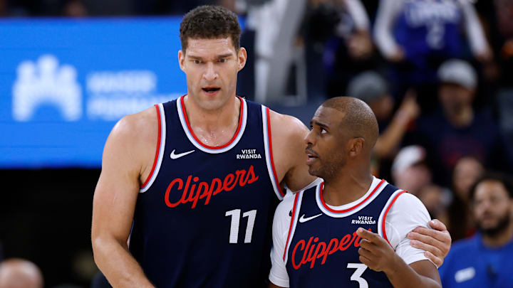 Chris Paul, Brook Lopez, LA Clippers Chris Paul, Brook Lopez, LA Clippers