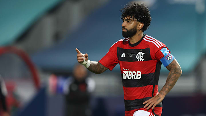 Com Gabigol e cia, Flamengo busca remontada na Recopa Sul-Americana. Com Gabigol e cia, Flamengo busca remontada na Recopa Sul-Americana.