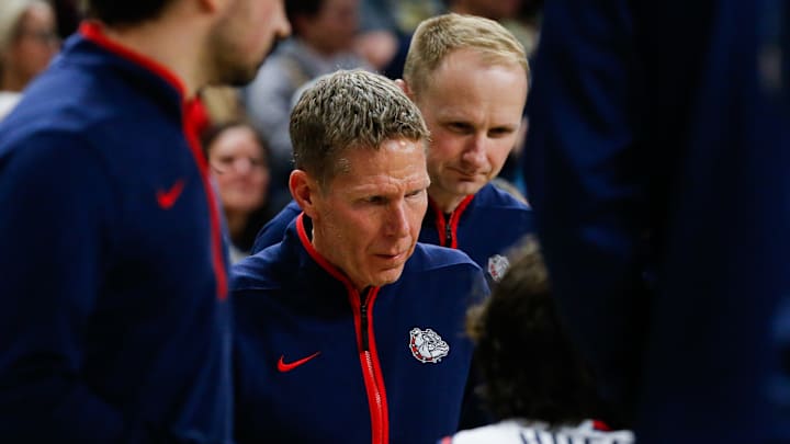 Gonzaga Bulldogs head coach Mark Few.