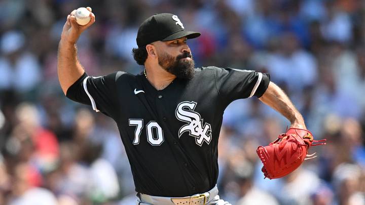 Chicago White Sox pitcher Jose Urquidy. Credit: Patrick Gorski-Imagn Images