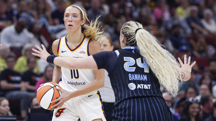 The Indiana Fever are favored on Saturday.