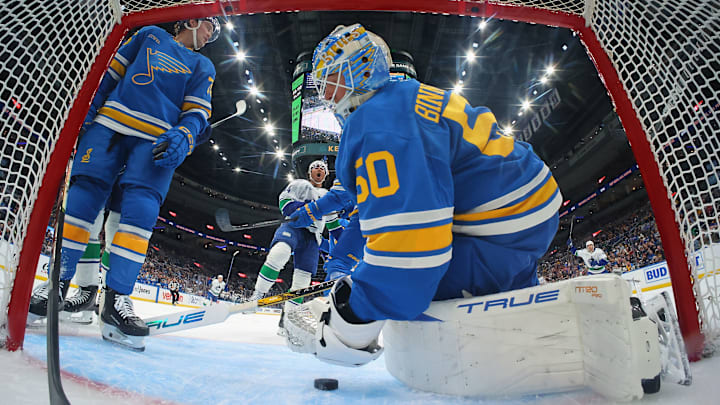 Vancouver Canucks v St. Louis Blues